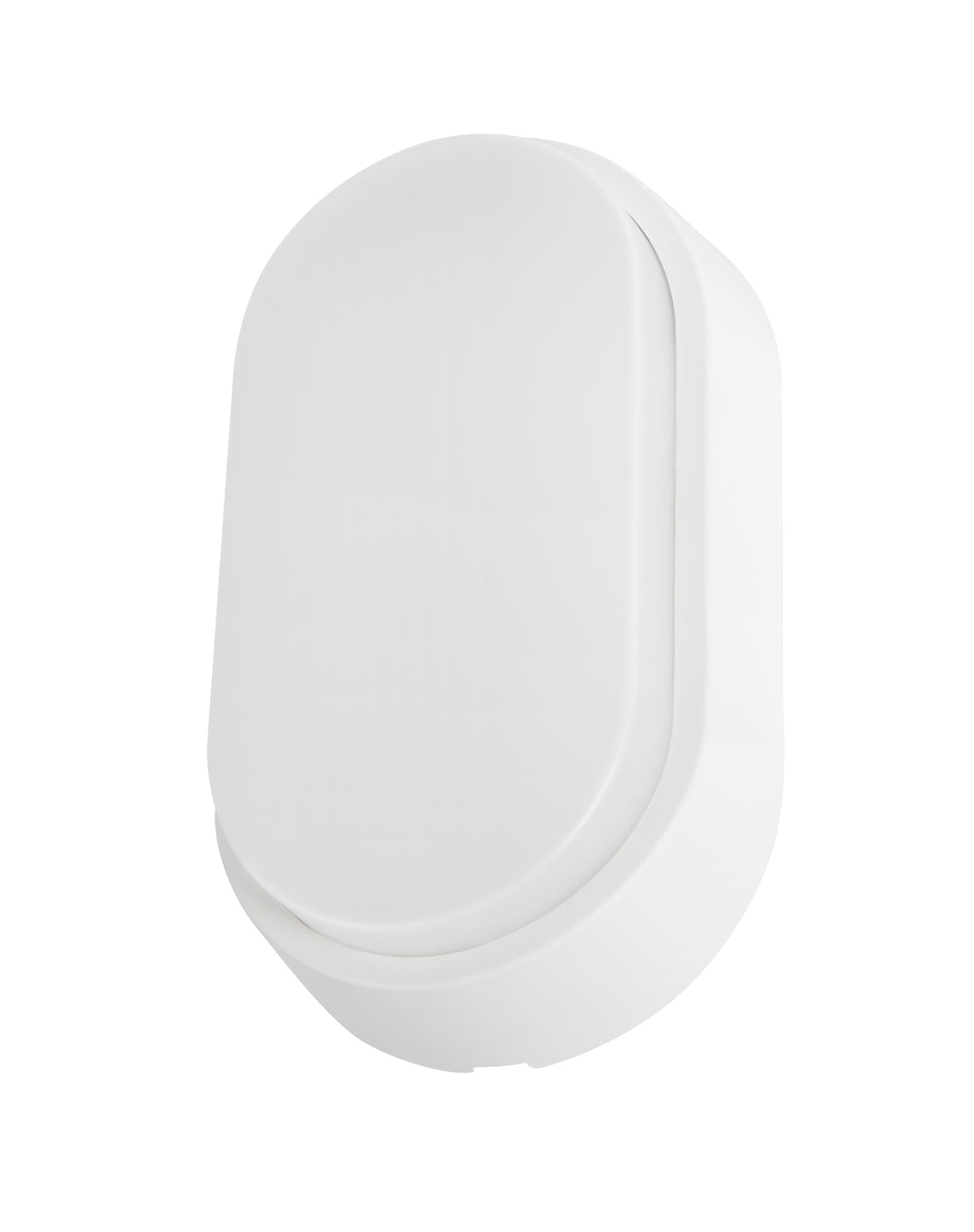 14W Oval Dual Fascia IP65 Bulkhead White