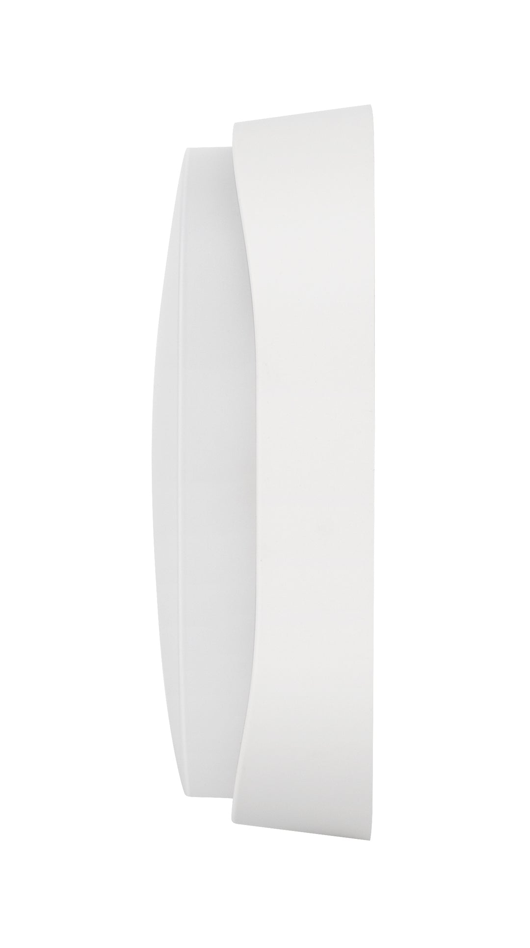 14W Oval Dual Fascia IP65 Bulkhead White