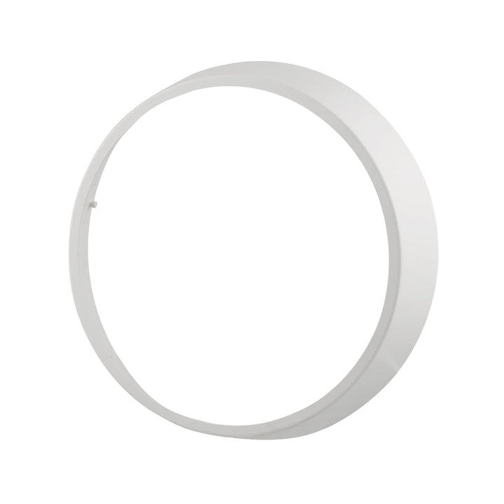 14W Round Dual Fascia IP65 Bulkhead White