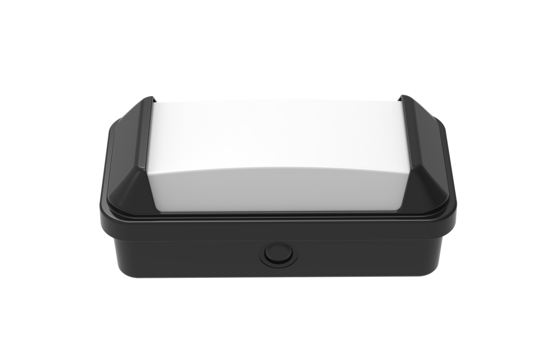 Dual Power 8/12W IP65 Bulkhead Black