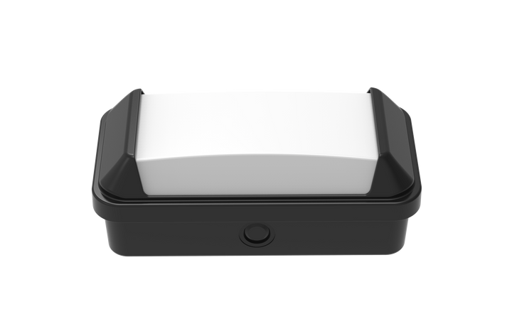 Dual Power 8/12W IP65 Bulkhead Black