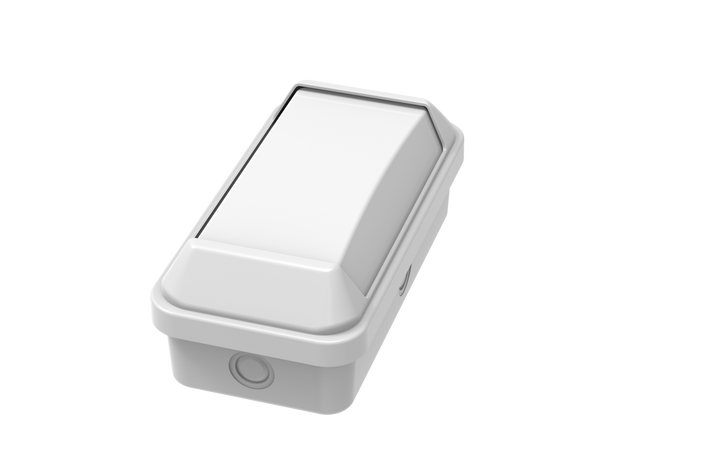 Dual Power 8/12W IP65 Bulkhead White