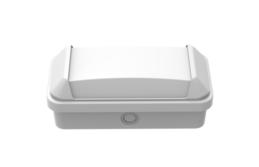 Dual Power 8/12W IP65 Bulkhead White