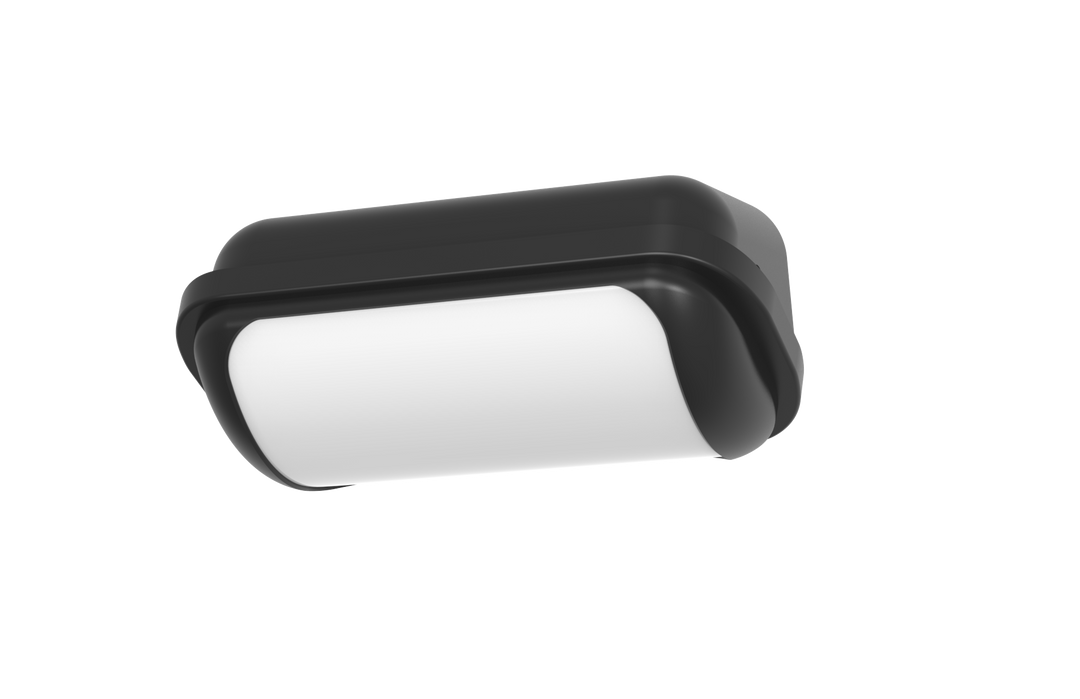 Dual Power 7/12W IP65 Bulkhead Black