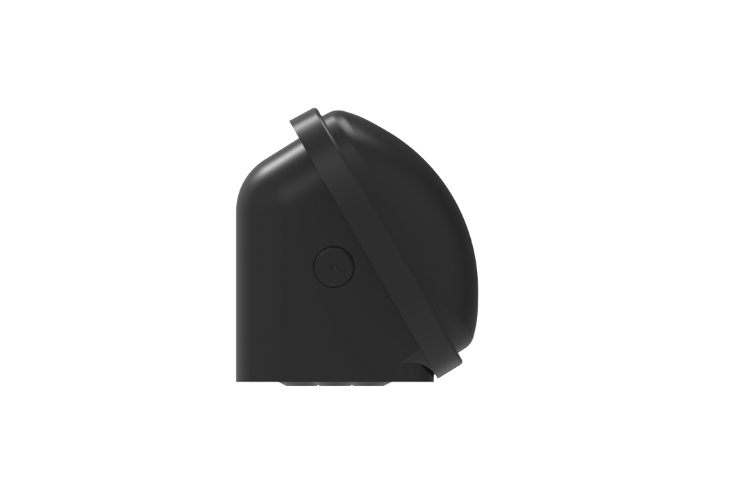 Dual Power 7/12W IP65 Bulkhead Black