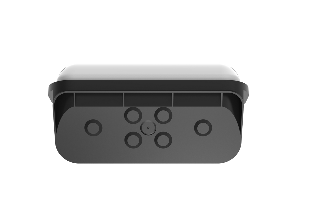 Dual Power 7/12W IP65 Bulkhead Black