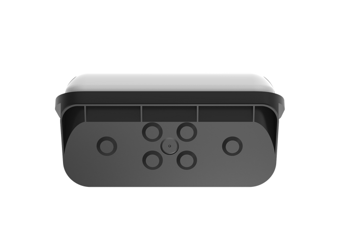 Dual Power 7/12W IP65 Bulkhead Black