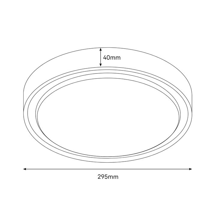 18W Weather Proof Ceiling Light