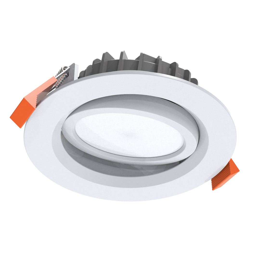 10W LED 112mm 3K 4K Gimble Downlight 96+ CRI