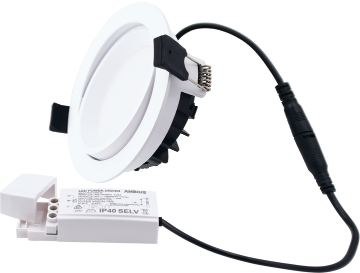 10W LED 115mm 3K 4K Gimble Downlight
