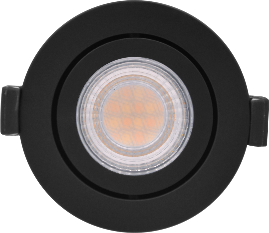 Dual Power 4/8W LED 90mm 3K 4K Tilt Downlight