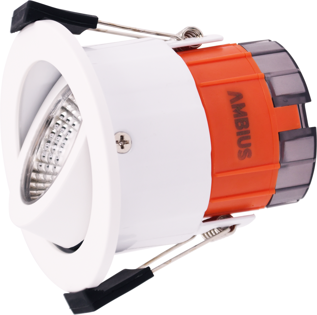 Dual Power 4/8W LED 90mm 3K 4K Tilt Downlight