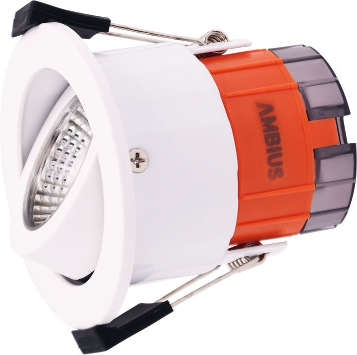 Dual Power 4/8W LED 90mm 3K 4K Tilt Downlight