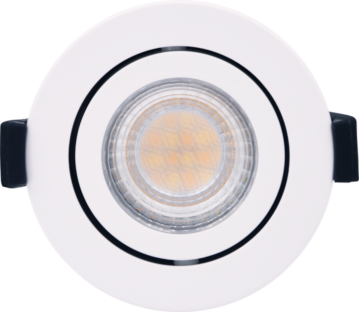 Dual Power 4/8W LED 90mm 3K 4K Tilt Downlight