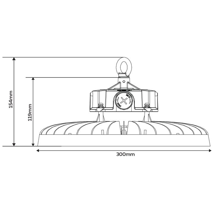 200/160/120 Watts 4/5/6.5K IP65 Highbay