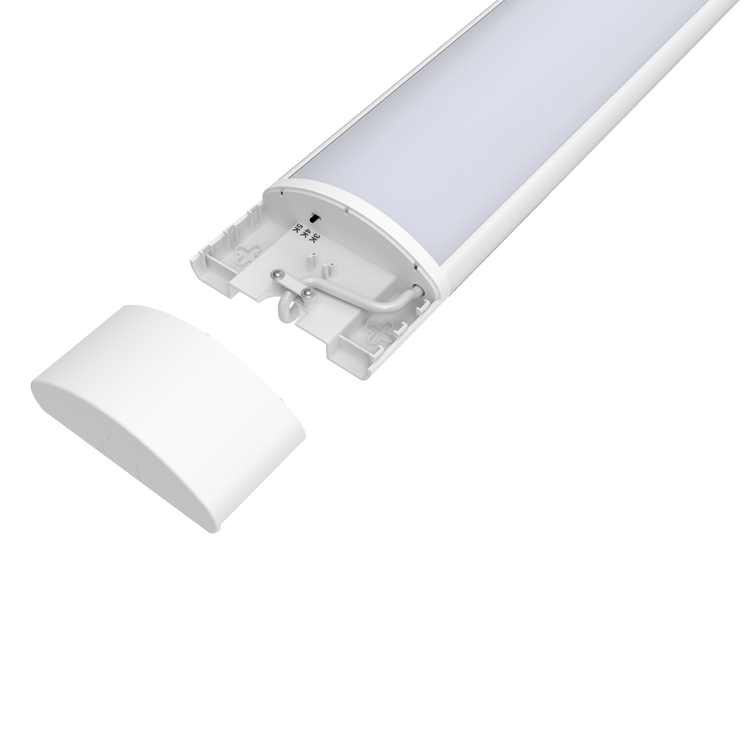 1500mm 60/50/40 Watts CCT 3/4/5K IP42 Low Profile Wide Batten