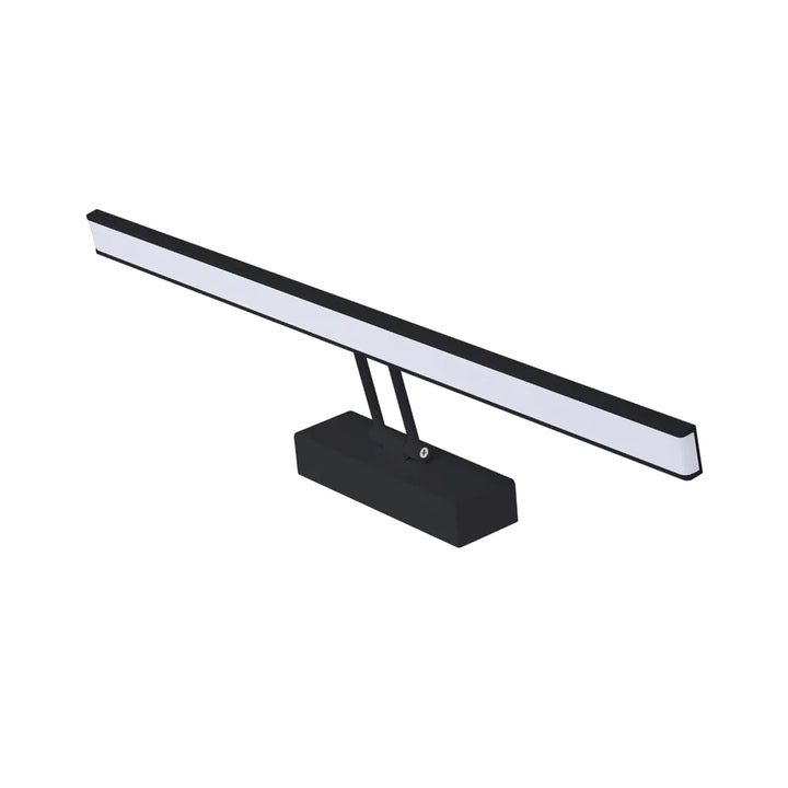 12W Adjustable Mirror Light Black