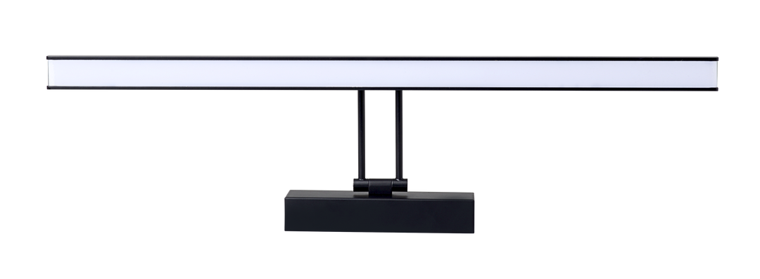 12W Adjustable Mirror Light Black