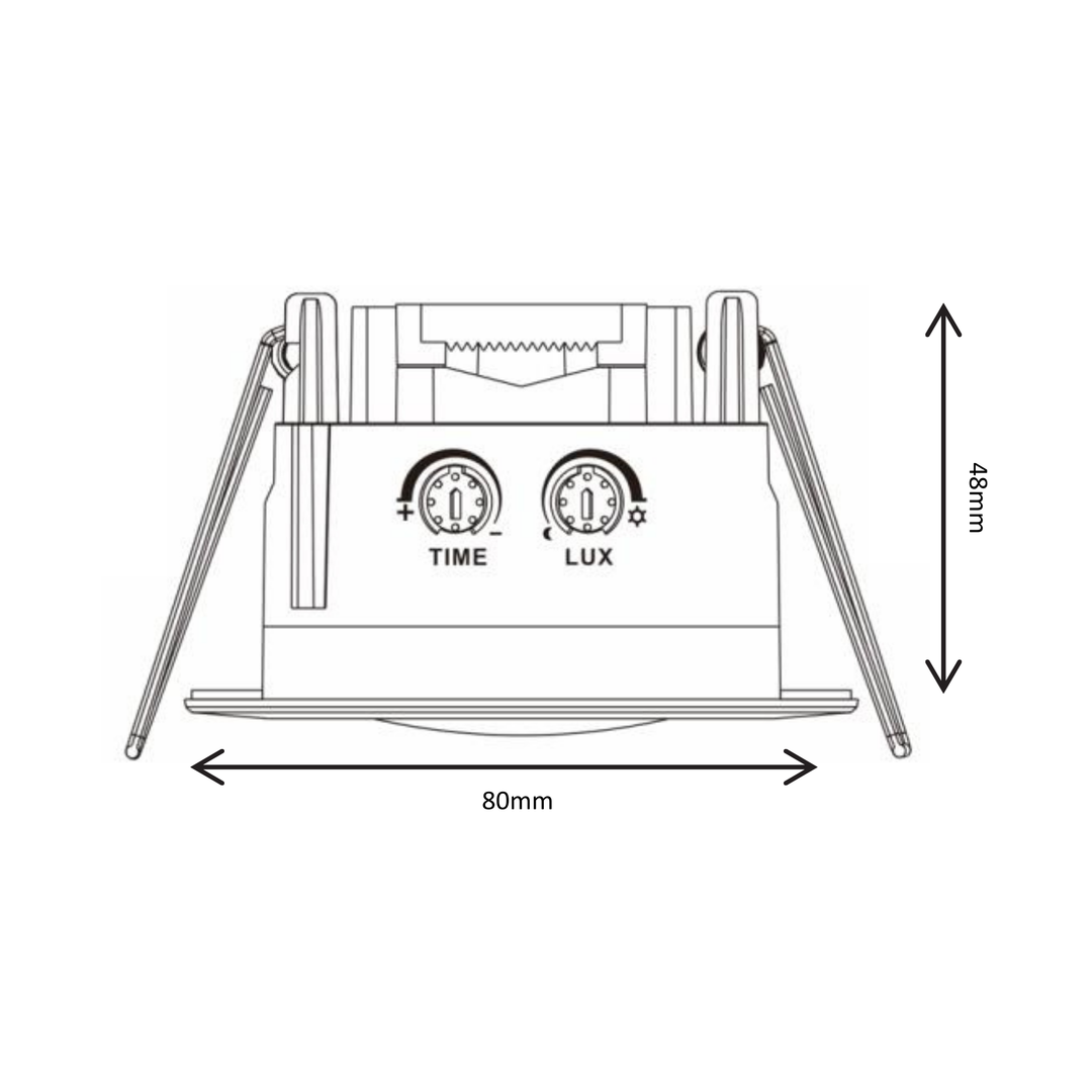 Recessed IP65 PIR Sensor