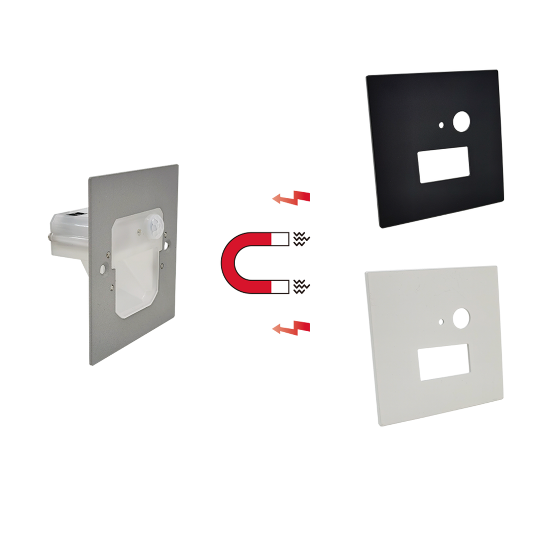 Linkable LED Step Light with Changeable Fascia PIR and 3 CCT