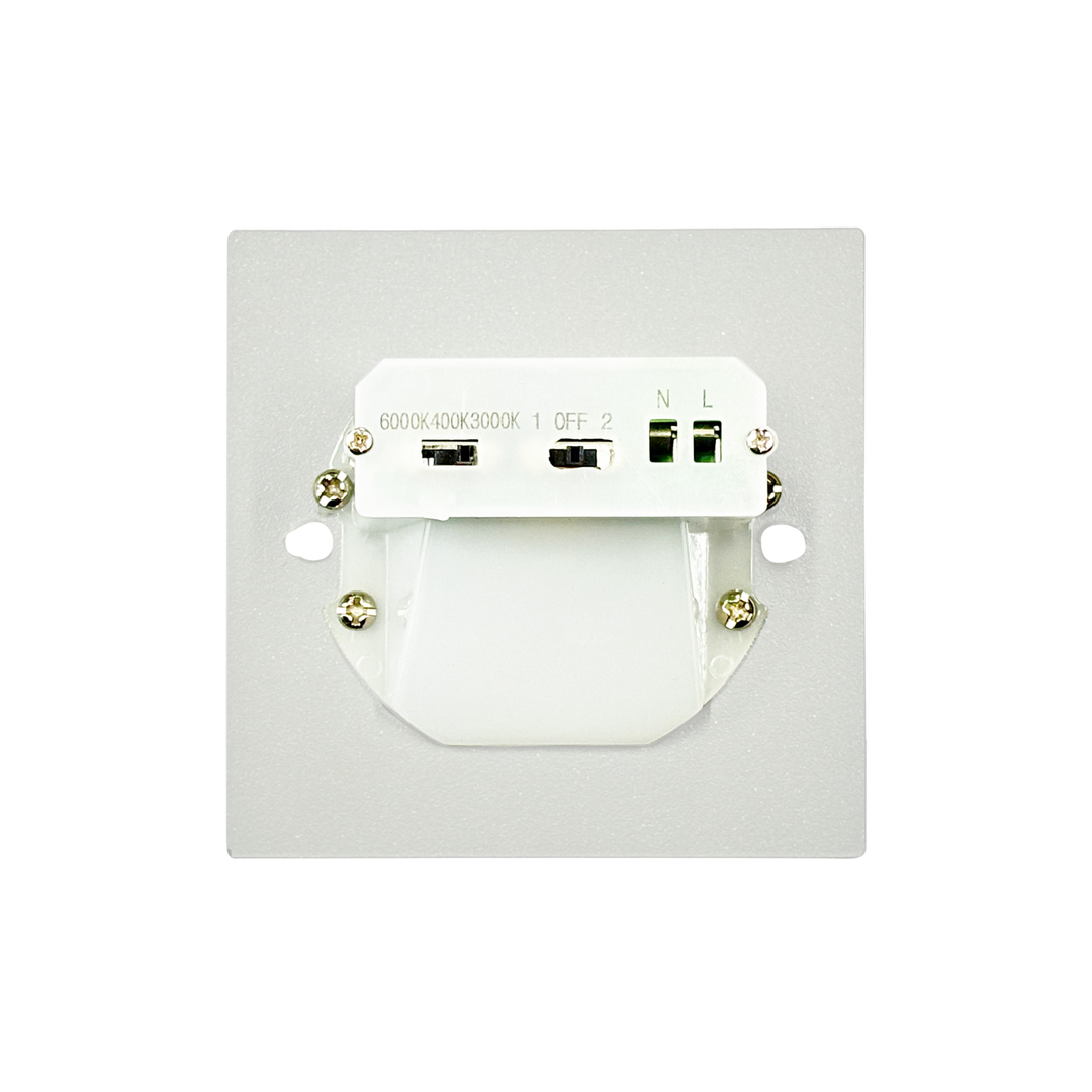 Linkable LED Step Light with Changeable Fascia PIR and 3 CCT