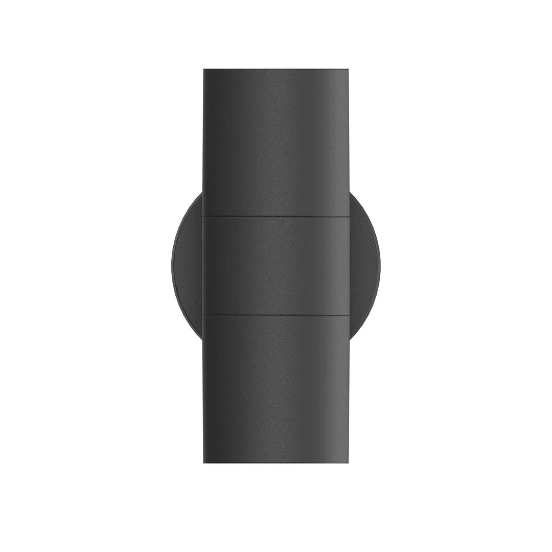 Tiltable Carbon Fibre Up Down Wall Light Black