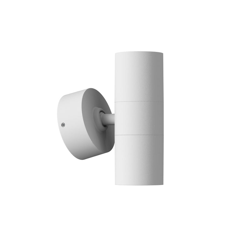 Tiltable Carbon Fibre Up Down Wall Light White