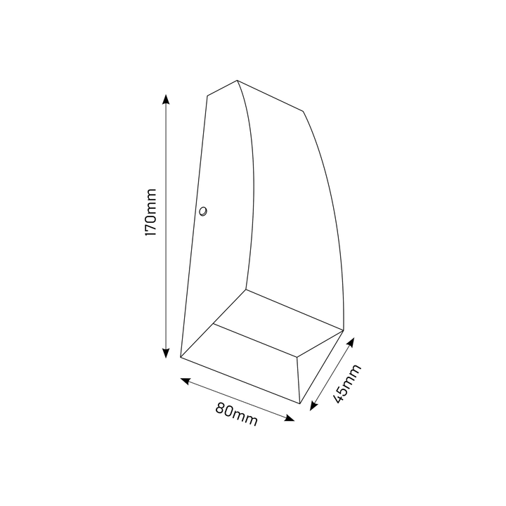 3W Slim Up Down Wall Light