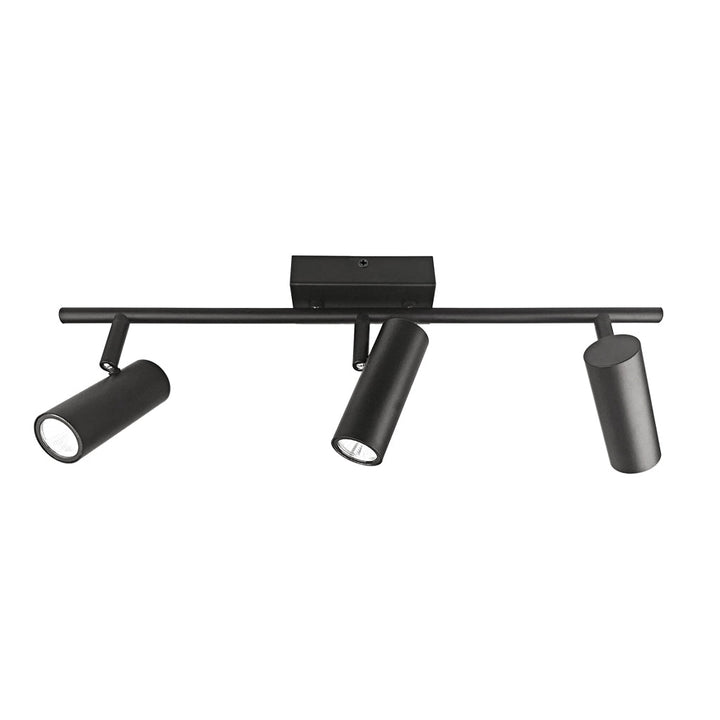 15W Slim 3 Spot LED Spotlight Black