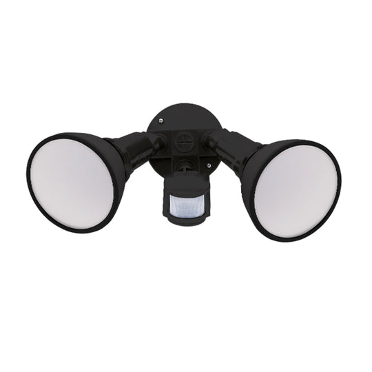 2 x 10W Security Light Black PAR38 – Ambius Lighting